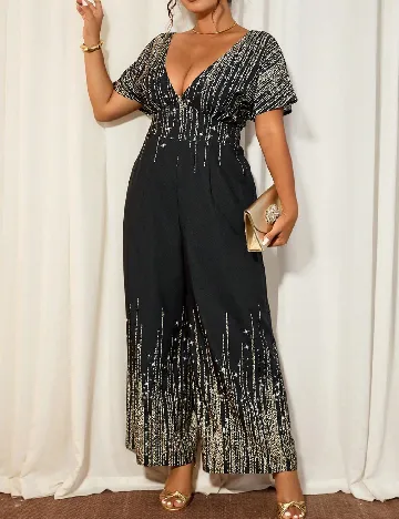 Salopeta SHEIN CURVE, negru