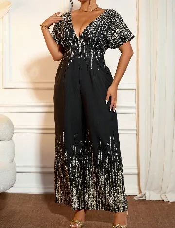 Salopeta SHEIN CURVE, negru