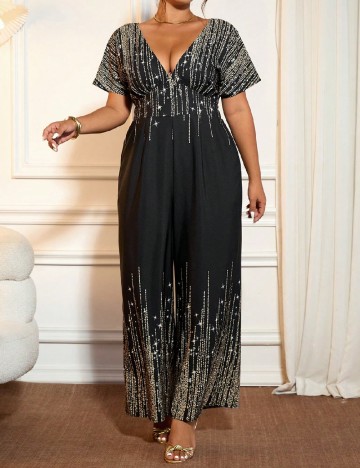 Salopeta SHEIN CURVE, negru