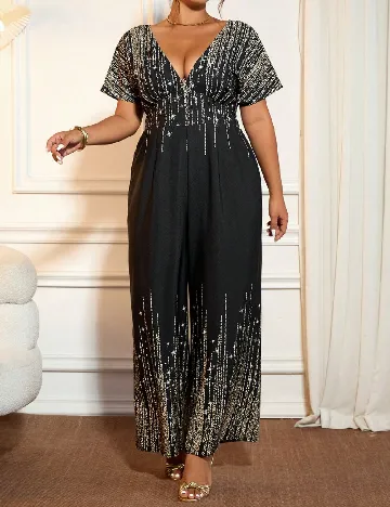 Salopeta SHEIN CURVE, negru