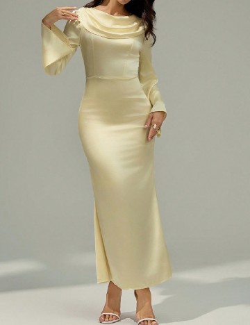 Rochie lunga SHEIN, galben
