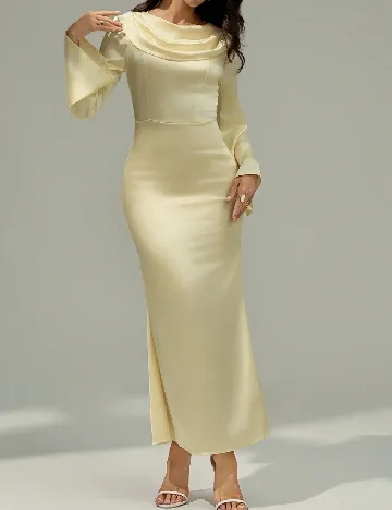 Rochie lunga SHEIN, galben