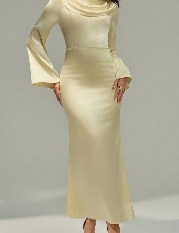 Rochie lunga SHEIN, galben