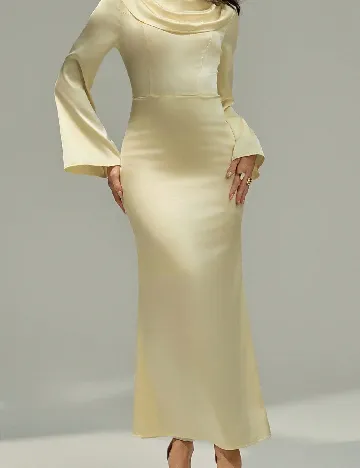 Rochie lunga SHEIN, galben