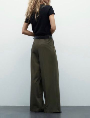 Pantaloni Zara, verde