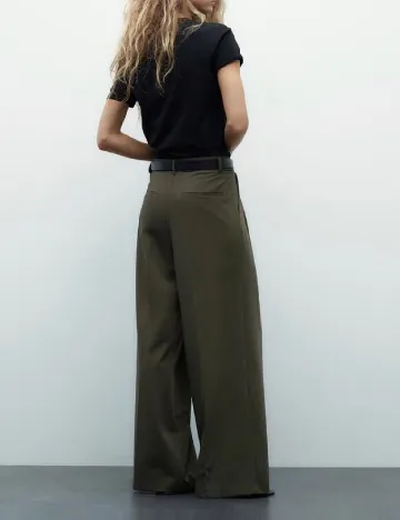 Pantaloni Zara, verde