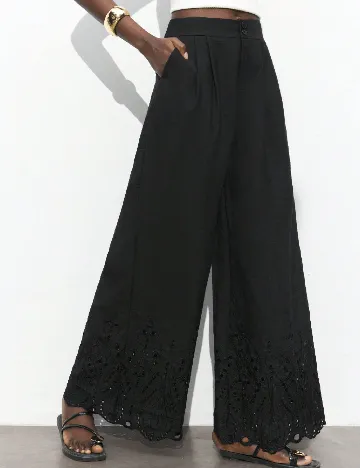 Pantaloni SHEIN, negru