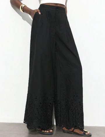 Pantaloni SHEIN, negru