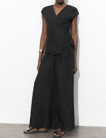 Pantaloni SHEIN, negru