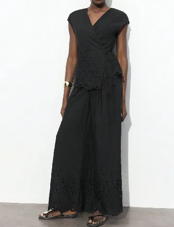 Pantaloni SHEIN, negru