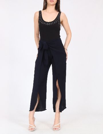 Pantaloni Zara, bleumarin