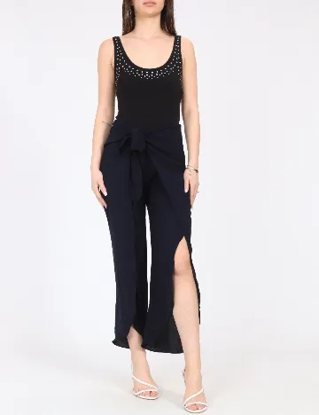 Pantaloni Zara, bleumarin