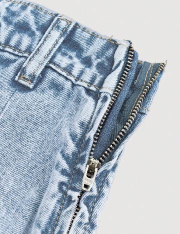 Fusta Shein Kids, albastru