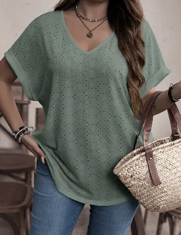 Tricou Emery Rose Curve, verde