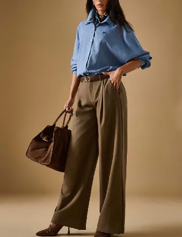 Camasa SHEIN, albastru