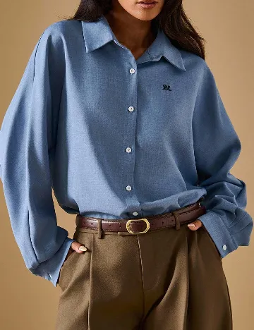 Camasa SHEIN, albastru