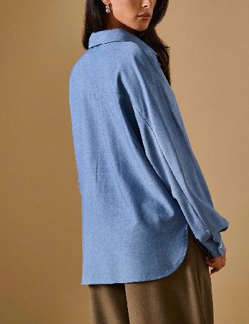 Camasa SHEIN, albastru