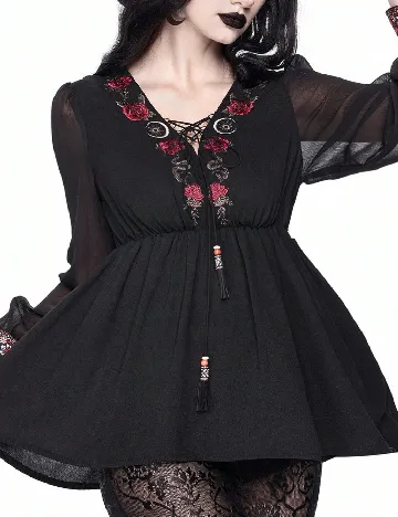 Bluza Romwe, negru