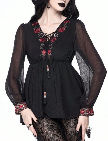 Bluza Romwe, negru