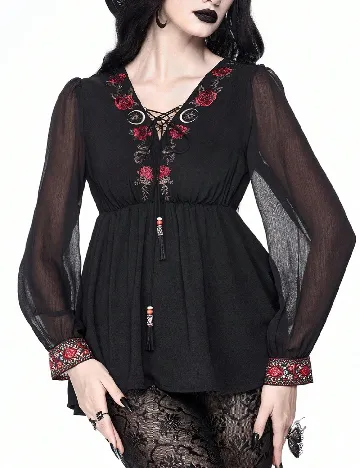 Bluza Romwe, negru