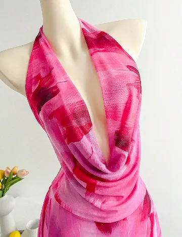 Rochie scurta SHEIN, roz