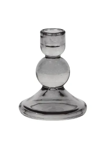 Suport lumanare Home Accents, negru