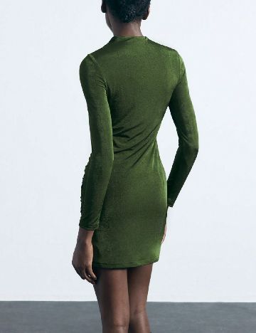 Rochie scurta SHEIN, verde