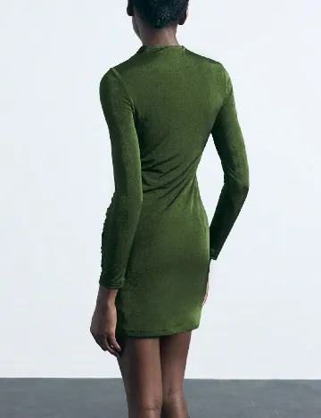 Rochie scurta SHEIN, verde