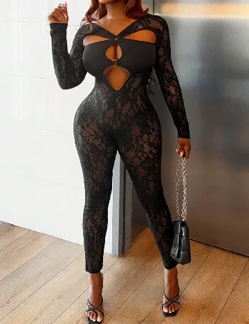 Salopeta SHEIN, negru