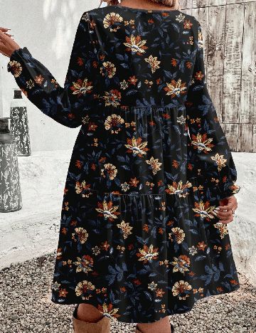 Rochie scurta Emery Rose, floral print