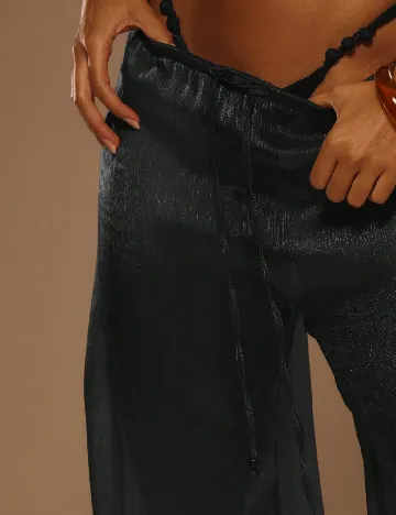 Pantaloni de plaja Musera, negru