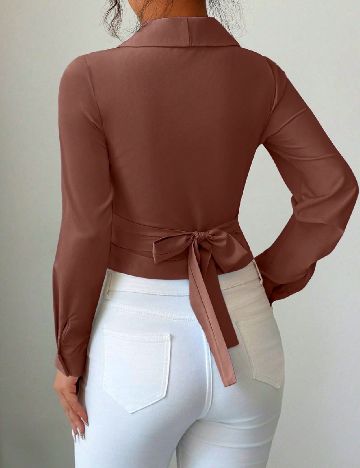 Bluza SHEIN, roz pudra inchis