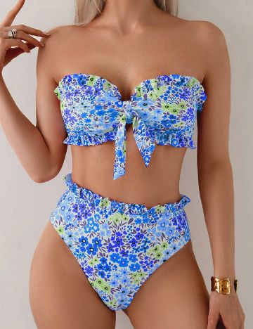 Costum de baie SHEIN, mix culori