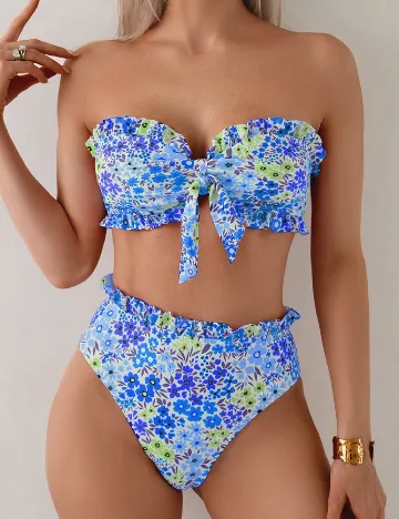 Costum de baie SHEIN, mix culori