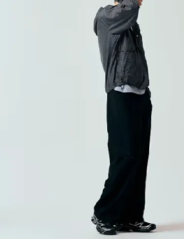 Pantaloni Prohibited, negru