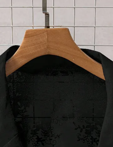 Sacou SHEIN CURVE, negru