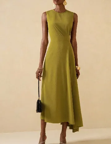 Rochie lunga SHEIN, kaki