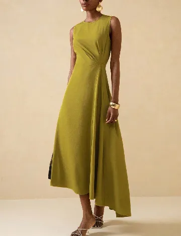 Rochie lunga SHEIN, kaki