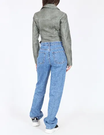 Jacheta Bershka, verde