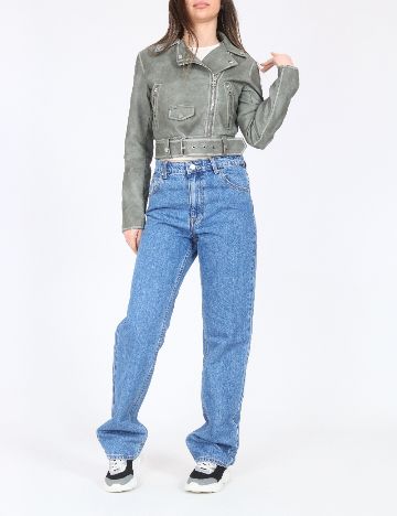 Jacheta Bershka, verde