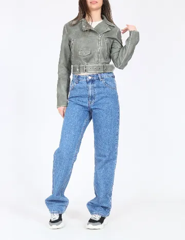 Jacheta Bershka, verde