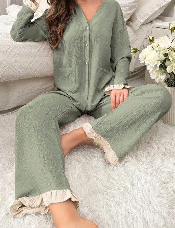 Pijama SHEIN, verde