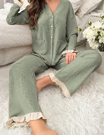 Pijama SHEIN, verde