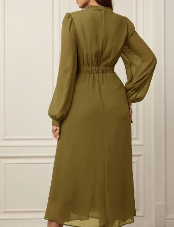 Rochie lunga SHEIN CURVE, verde