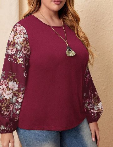 Bluza Emery Rose Curve, rosu