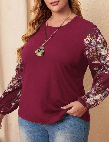 Bluza Emery Rose Curve, rosu