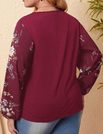 Bluza Emery Rose Curve, rosu