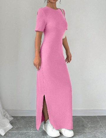 Rochie lunga SHEIN, roz