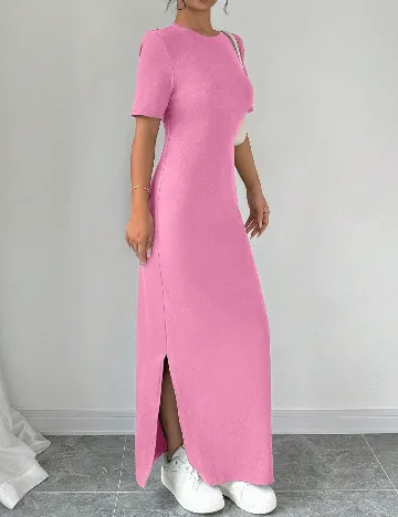 Rochie lunga SHEIN, roz