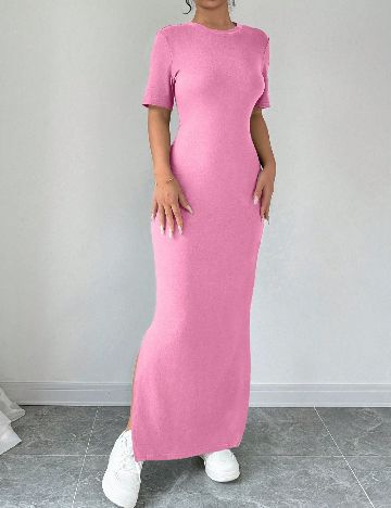 Rochie lunga SHEIN, roz